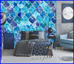 3D Blue Purple Art 5522 Wall Paper Wall Print Decal Deco Wall Mural CA Romy