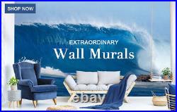 3D Blue Purple Coral ZHU476 Wallpaper Wall Mural Removable Self-adhesive Ann