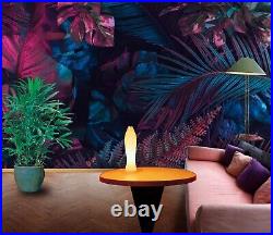 3D Blue Purple Leaves G5117 Wallpaper Wall Murals Removable Self-adhesive Erin