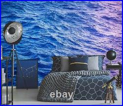3D Blue Purple Sea KEP3429 Wallpaper Mural Self-adhesive Removable Sticker Kay