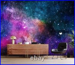 3D Purple Blue Space 1157 Wallpaper Mural Paper Wall Print Indoor Murals CA Coco