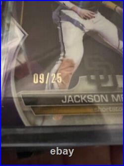 #9/25 2023 Bowman Chrome Jackson Merrill Rookie Sapphire Purple Refractor