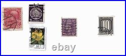 Antique Collection International Stamp Stamps lot old worldwide vintage used