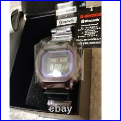 CASIO G-Shock GMW-B5000PB-6JF Radio Solar Full Metal Watch Bluetooth Purple Box