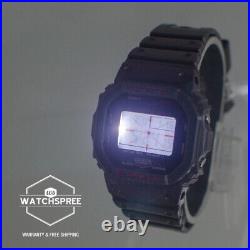Casio G-Shock DW-B5600 Bluetooth Polarized Purple Resin Band Watch DW-B5600AH-6