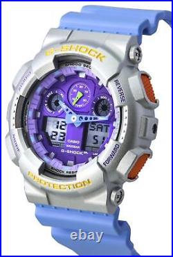 Casio G-Shock Euphoria Analog Digital Purple Dial Quartz GA-100EU-8A2 Mens Watch