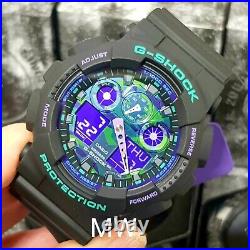 Casio G-Shock GA-100bl Ga100 Digital Analog Men's Sports Watch Joker Big Case