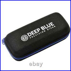 Deep Blue Master 1000 II Automatic Men's Watch Slate Grey Blue Dial Black