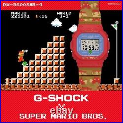 G-Shock Nintendo Super Mario Brothers Limited Edition Watch GShock DW-5600SMB-4