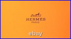 HERMES Tie Dark Purple Vintage Collectible + Box. GREAT Condition. 70s