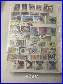 Huge Stamp Collection Lot Binder USA International Vintage + More