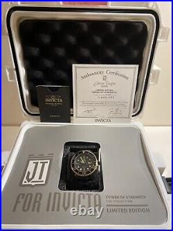 Invicta Jason Taylor Men's Watch Limited Model 23716 Brand New