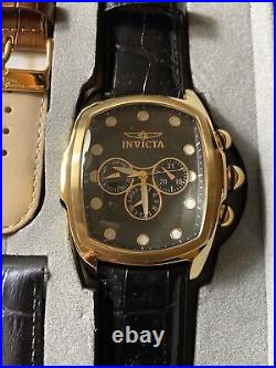 Invicta Lupah Gold Men's Watch Box Set Special Edition- 19945