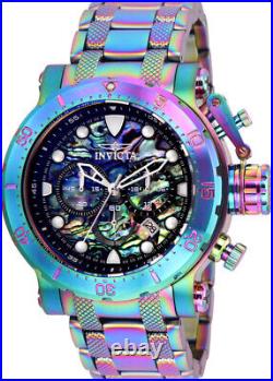 Invicta Men's Coalition Forces 52mm Abalone Dial Iridescent Watch 26507