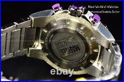 Invicta Men's Marvel Thanos Infinity Multicolor Dial Silver Mesh Bracelet Watch