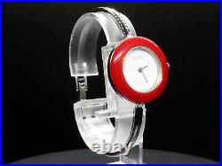 MINT IN BOX GUCCI 11/12.2 L Change Bezel 12 Colors Silver Quartz Ladies Watch