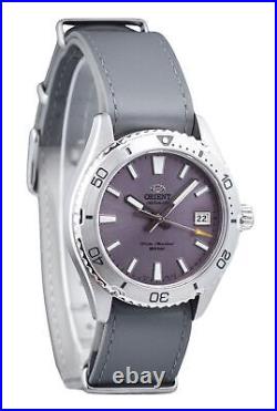 Orient Sports Lilac Dial Automatic Diver's 200M Men's Watch RA-AC0Q07V10B