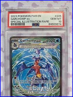 Pokémon Scarlet & Violet Paradox Rift Garchomp ex 245/182 PSA 10