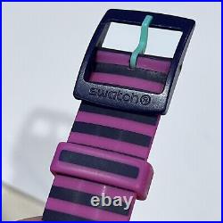 Swatch Cheshire Cat Me Up Watch SUOW125 Alice in Wonderland. Collectible Swatch