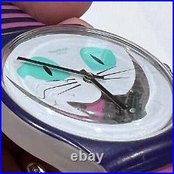 Swatch Cheshire Cat Me Up Watch SUOW125 Alice in Wonderland. Collectible Swatch