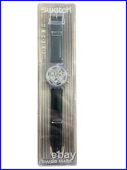 Swatch Originals Chronograph SCV100 Greentic NOS! Box/Paper/Tag 1993