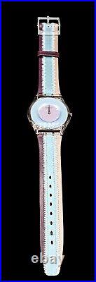 Swatch Skin Trimento SFR101 2003 34mm Leather Medium New Old Stock With Papers