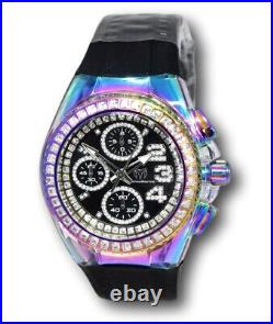TechnoMarine Cruise Glitz Women's 40mm Rainbow Crystals Chrono Watch TM-121053