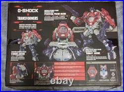 Transformers Optimus Prime Casio G-SHOCK x Master DW6900TF-SET Watch NEW