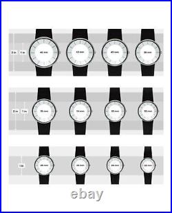 Versace Mens Icon Active Transparent Blue 44mm Strap Fashion Watch