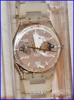 Vintage Swatch Watch Volante GK427 Unisex 34mm 2002 New with Case & Papers